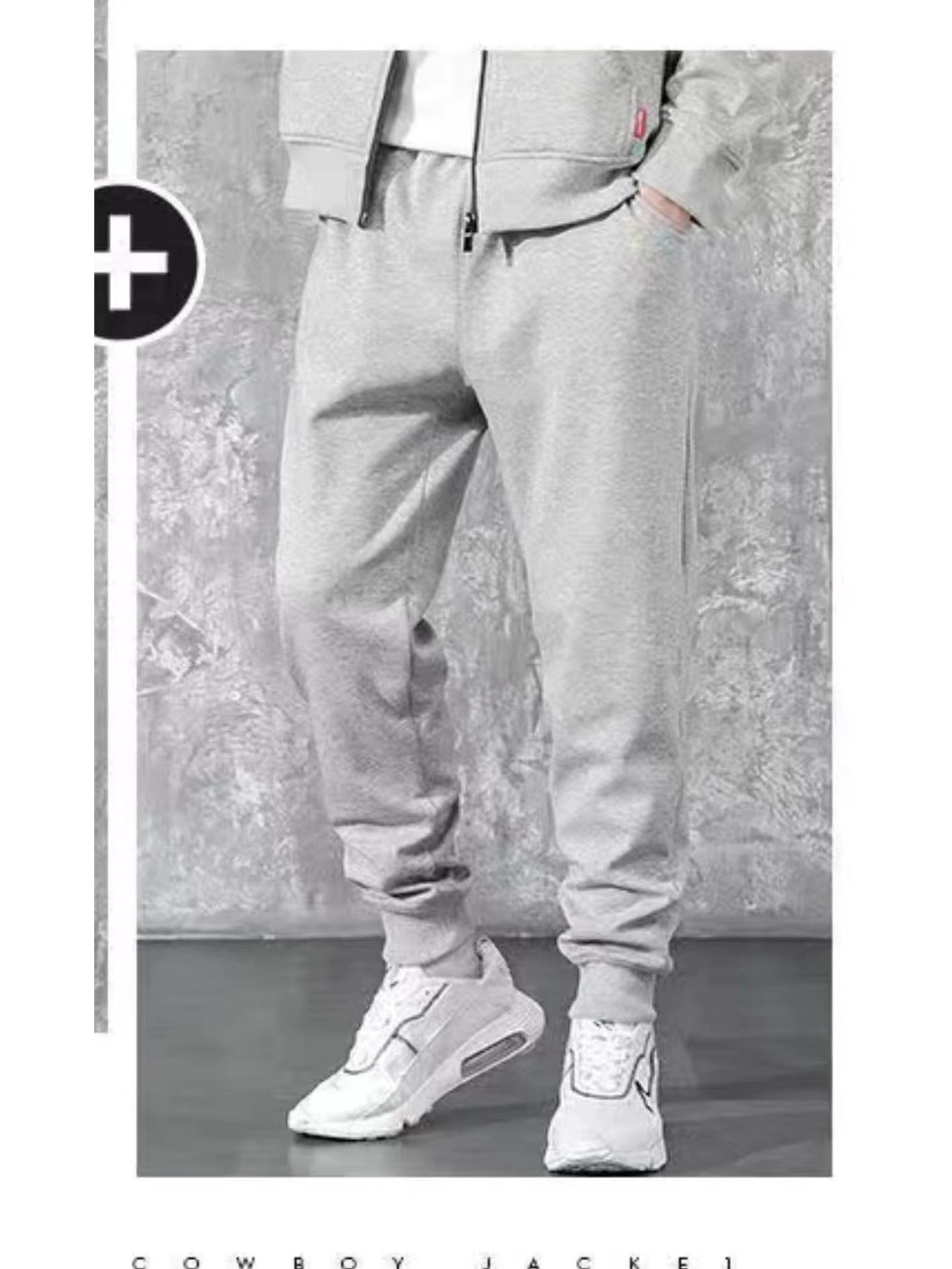 Мужской модный комплект из свитера и брюк из бархата Plus - осень/зима в корейском стиле L
Мужской модный комплект из свитера и брюк из бархата Plus - осень/зима в корейском стиле L