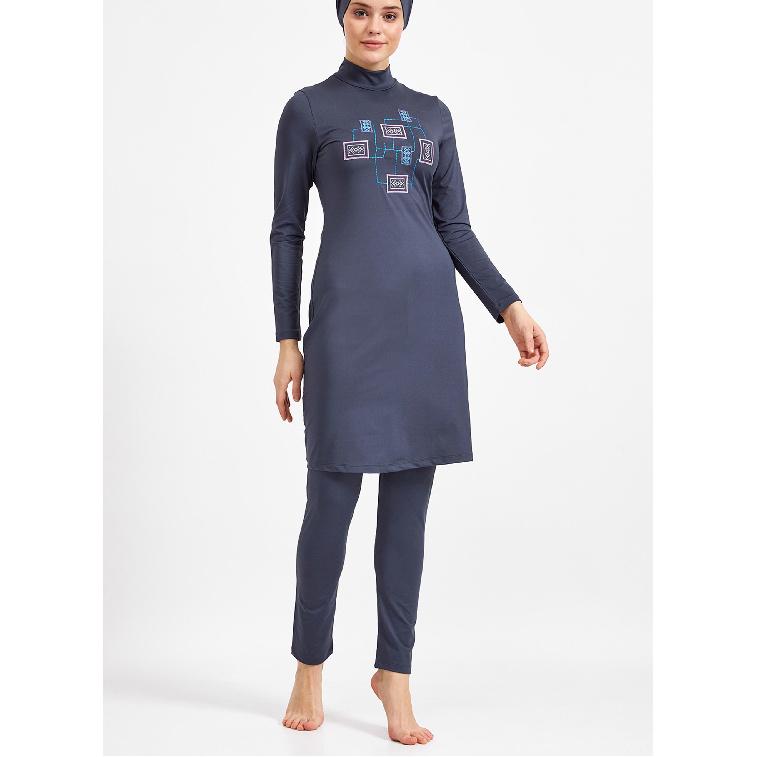 Елегантний та простий мусульманський жіночий купальник з двох частин з квітковим принтом для моря, купальний костюм з повним покриттям, пляжний одяг, комплект купальника буркіні (без хустки) 5XL чорний
Елегантний та простий мусульманський жіночий купальник з двох частин з квітковим принтом для моря, купальний костюм з повним покриттям, пляжний одяг, комплект купальника буркіні (без хустки) 5XL чорний