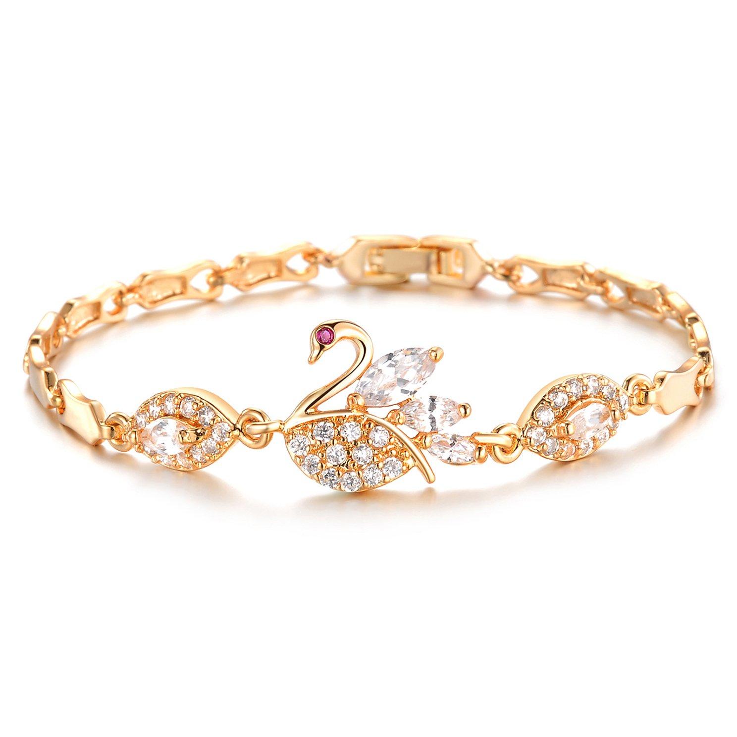 Popular 18K Gold CZ Gift Women s Bracelet, Plated, Women s Bangle, Accessory, Crystal, Diamond, Swan, Sparkly, Birthday, Cute,
Popular 18K Gold CZ Gift Women s Bracelet, Plated, Women s Bangle, Accessory, Crystal, Diamond, Swan, Sparkly, Birthday, Cute,