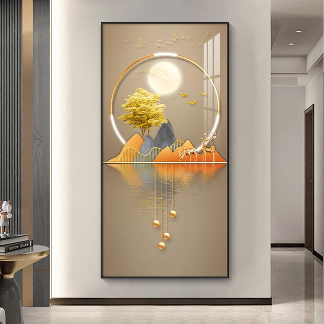 Розкішне абстрактне золоте полотно, насичене світло дерева, настінне мистецтво, плакати та принти з оленями для вітальні, ганку, коридору 30cm×60cm NoFrame
Розкішне абстрактне золоте полотно, насичене світло дерева, настінне мистецтво, плакати та принти з оленями для вітальні, ганку, коридору 30cm×60cm NoFrame