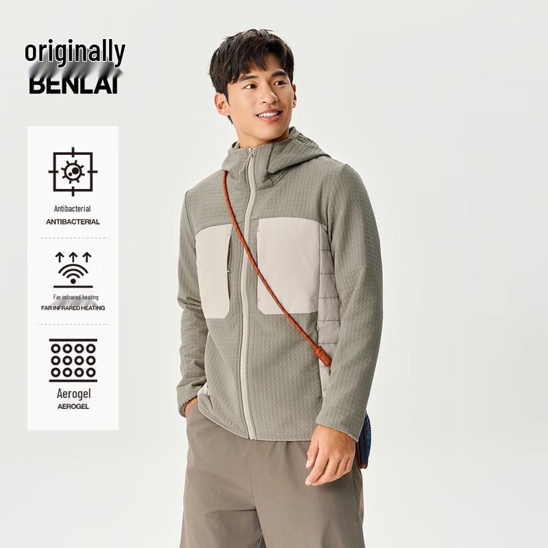 Benlai Men s 2025 Autumn Water-Repellent Hooded Jacket S
Benlai Men s 2025 Autumn Water-Repellent Hooded Jacket S