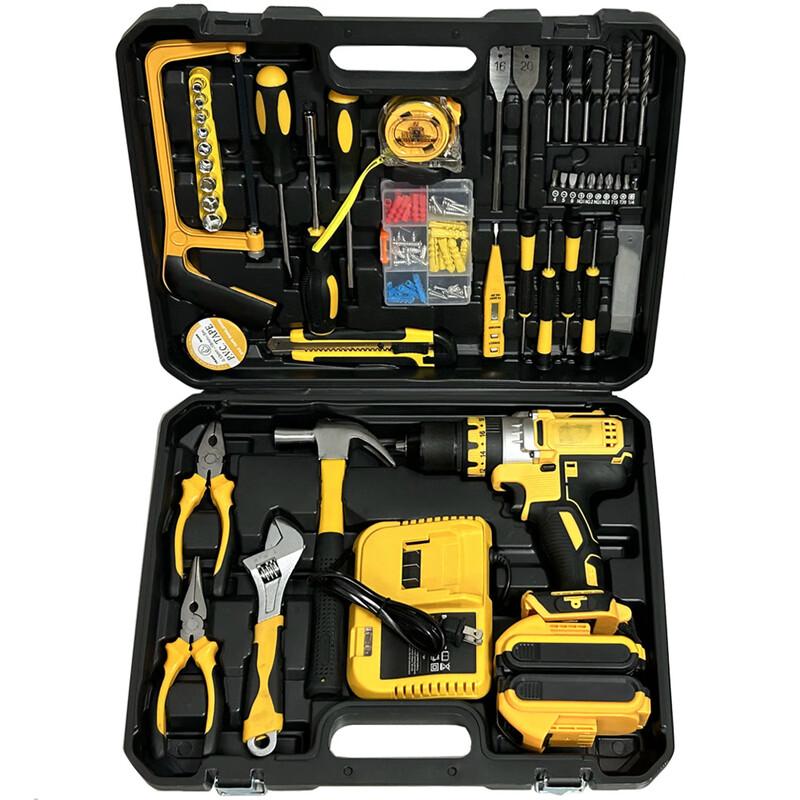 Beiyou 21V Dual-Speed Cordless Drill Kit CN plug (adapter included)
Beiyou 21V Dual-Speed Cordless Drill Kit CN plug (adapter included)