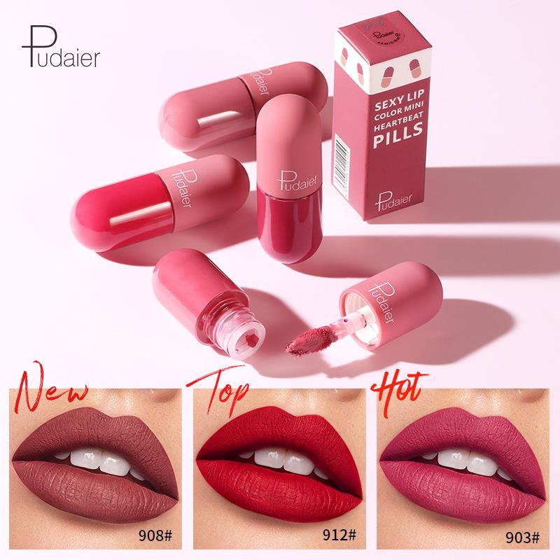 Pudaier 18-цветная мини-капсула для глазури для губ бархатного туманного цвета с антипригарным покрытием, гладкая матовая поверхность
Pudaier 18-цветная мини-капсула для глазури для губ бархатного туманного цвета с антипригарным покрытием, гладкая матовая поверхность