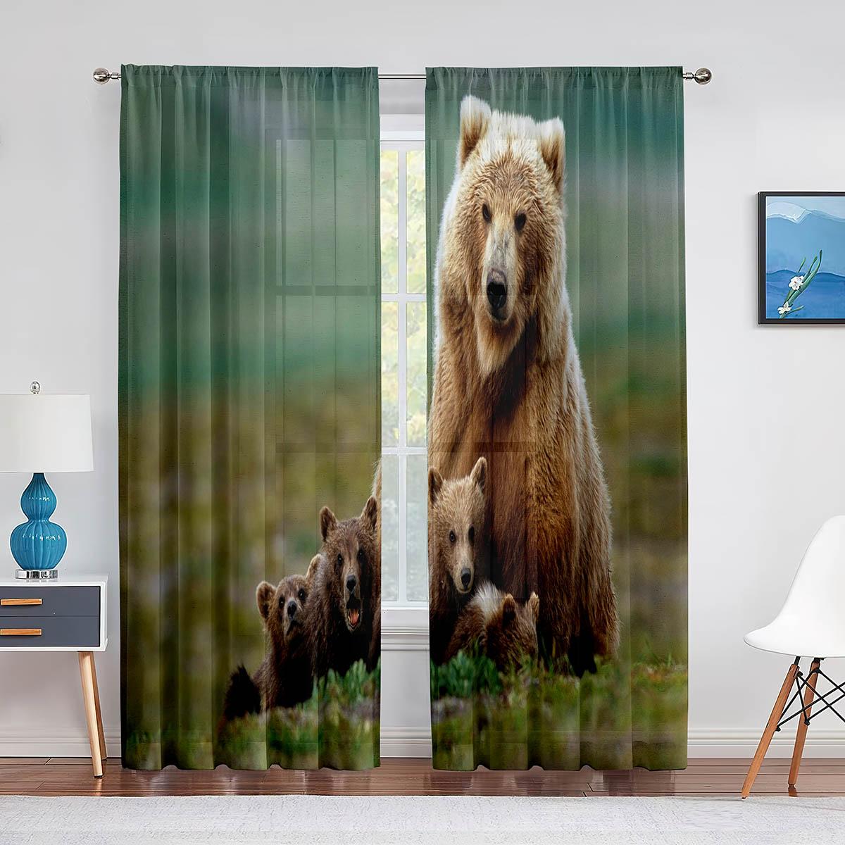 Прозрачная вуаль с красной пандой, занавеска для гостиной, спальни, кухни, декор для отеля, шифоновые занавески с милыми животными, оконные тюлевые шторы 1 PCS W100XH250cm&Rod Pocket
Прозрачная вуаль с красной пандой, занавеска для гостиной, спальни, кухни, декор для отеля, шифоновые занавески с милыми животными, оконные тюлевые шторы 1 PCS W100XH250cm&Rod Pocket