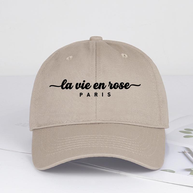 La Vie En Rose Paris Print Baseball Cap Adjustable Unisex Gift For French Lovers & Travelers хаки
La Vie En Rose Paris Print Baseball Cap Adjustable Unisex Gift For French Lovers & Travelers хаки