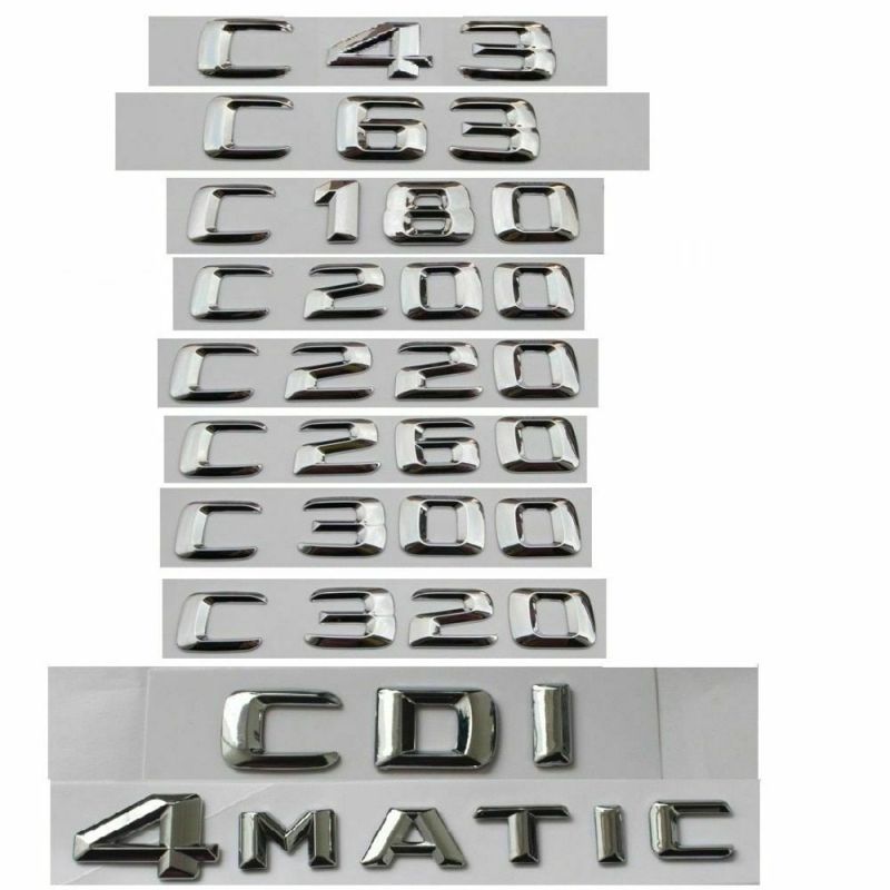 4matic CDI хромированный буквенный логотип подходит для ABC GLK CLA-Class C63 C43 C55 C180 C200 c220 C300 c320 C350
4matic CDI хромированный буквенный логотип подходит для ABC GLK CLA-Class C63 C43 C55 C180 C200 c220 C300 c320 C350
