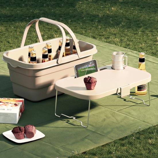 Корзина для пикника с крышкой, складная, со скрытой ручкой, для кемпинга на открытом воздухе, переносная корзина для сбора фруктов и еды для весенних вылазок кофейный
Корзина для пикника с крышкой, складная, со скрытой ручкой, для кемпинга на открытом воздухе, переносная корзина для сбора фруктов и еды для весенних вылазок кофейный