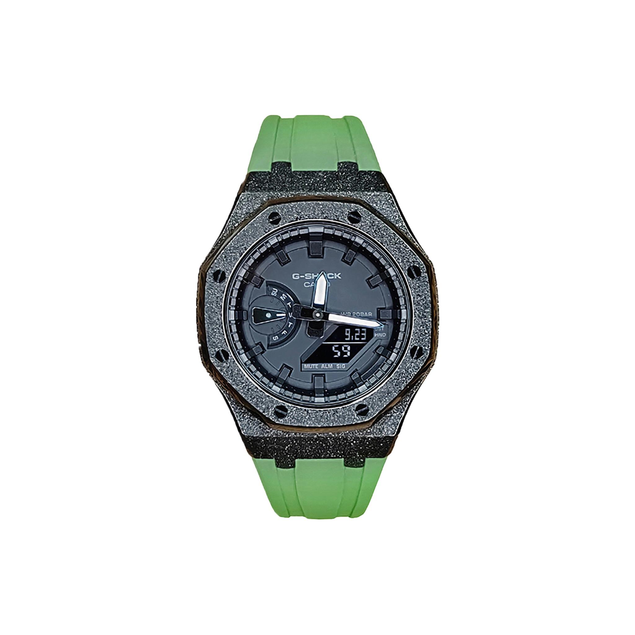 CASIO Men Liquid Crystal,Analog Dual Display Series Black Watch GA-2100-1A1(Watch3--) Regular Watch Box
CASIO Men Liquid Crystal,Analog Dual Display Series Black Watch GA-2100-1A1(Watch3--) Regular Watch Box