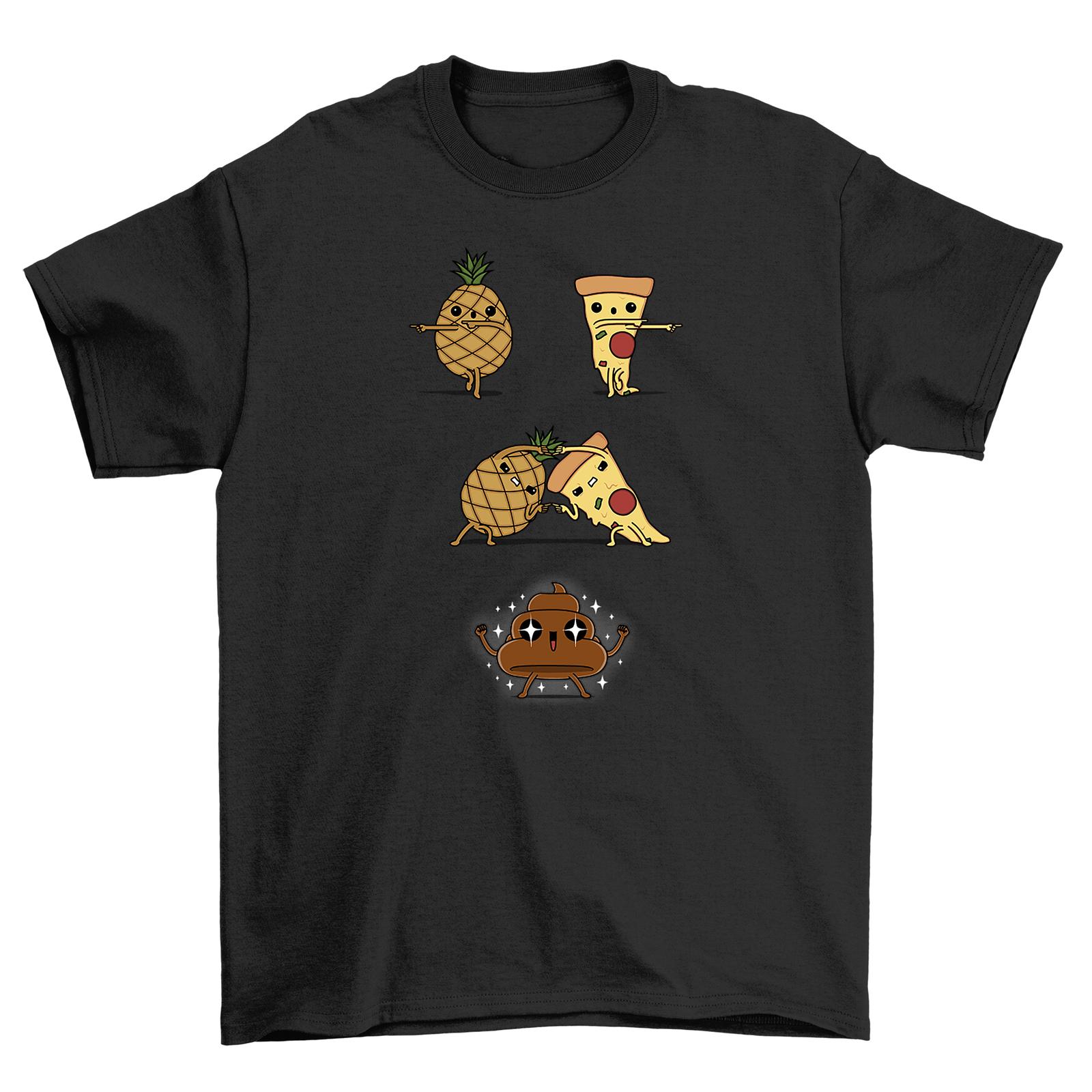 Pizza Pineapple Poo T-Shirt Mens Womens Tees Top - Deliciously Funny! Hilarious design with pizza, pi 2XL
Pizza Pineapple Poo T-Shirt Mens Womens Tees Top - Deliciously Funny! Hilarious design with pizza, pi 2XL