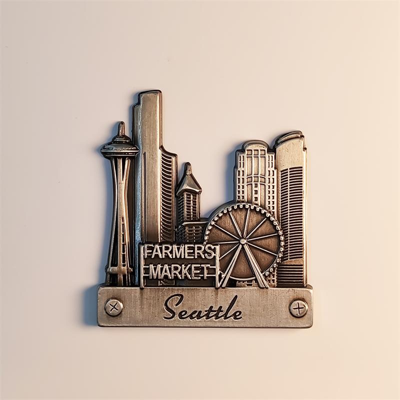 America Washington Seattle Pike Old Street Metal 3D Stereoscopic Tourism souvenirs Resin painting Refrigerator magnets
America Washington Seattle Pike Old Street Metal 3D Stereoscopic Tourism souvenirs Resin painting Refrigerator magnets