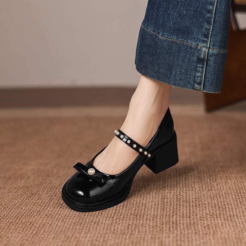 Krazing Pot Microfiber Round Toe Thick Med Heels Spring Summer Shoes Big Size 43 Pearl Decoration Women Platform Pumps 34 чёрный
Krazing Pot Microfiber Round Toe Thick Med Heels Spring Summer Shoes Big Size 43 Pearl Decoration Women Platform Pumps 34 чёрный