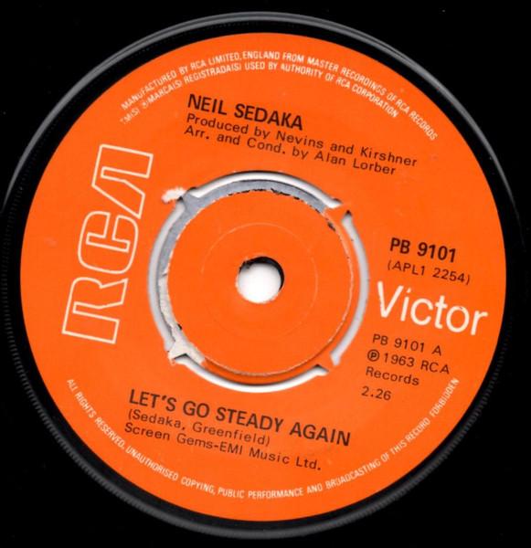 7inch Record NEIL SEDAKA - Let s Go Steady Again PB9101 RCA Victor 1977 UK Rock Used
7inch Record NEIL SEDAKA - Let s Go Steady Again PB9101 RCA Victor 1977 UK Rock Used