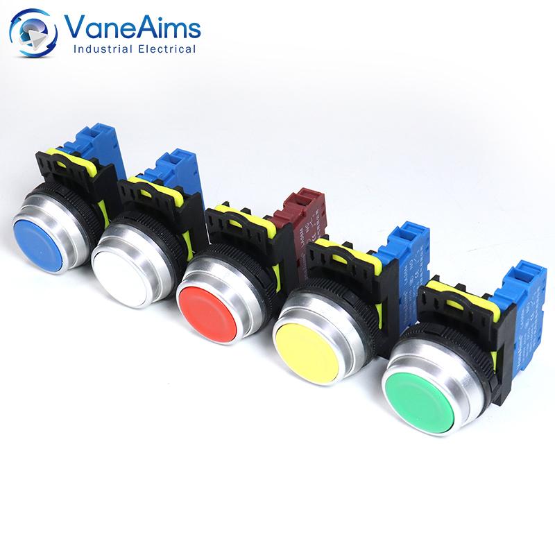 30mm Power Push Button Switch On Off LA36M Momentary Self locking Flat Plastic Electrical Push Button Switch Circuit Control Momentary Self-reset
30mm Power Push Button Switch On Off LA36M Momentary Self locking Flat Plastic Electrical Push Button Switch Circuit Control Momentary Self-reset