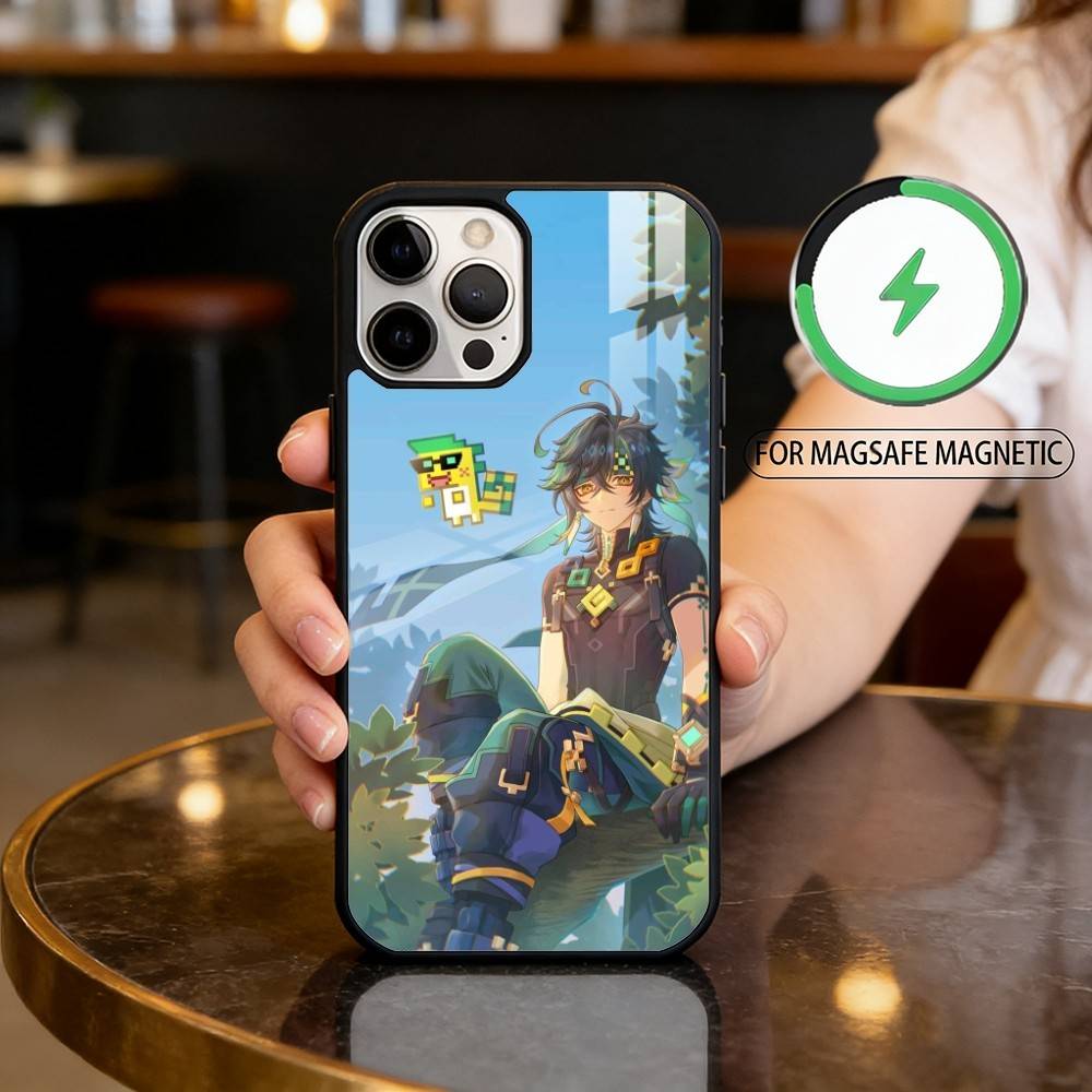 Genshin Impact Kinich Mualani Phone Case For iPhone17,16,15,14,13,12,11 Plus,Pro Max Magnetic For Magsafe Wireless Charging iPhone14PRO
Genshin Impact Kinich Mualani Phone Case For iPhone17,16,15,14,13,12,11 Plus,Pro Max Magnetic For Magsafe Wireless Charging iPhone14PRO
