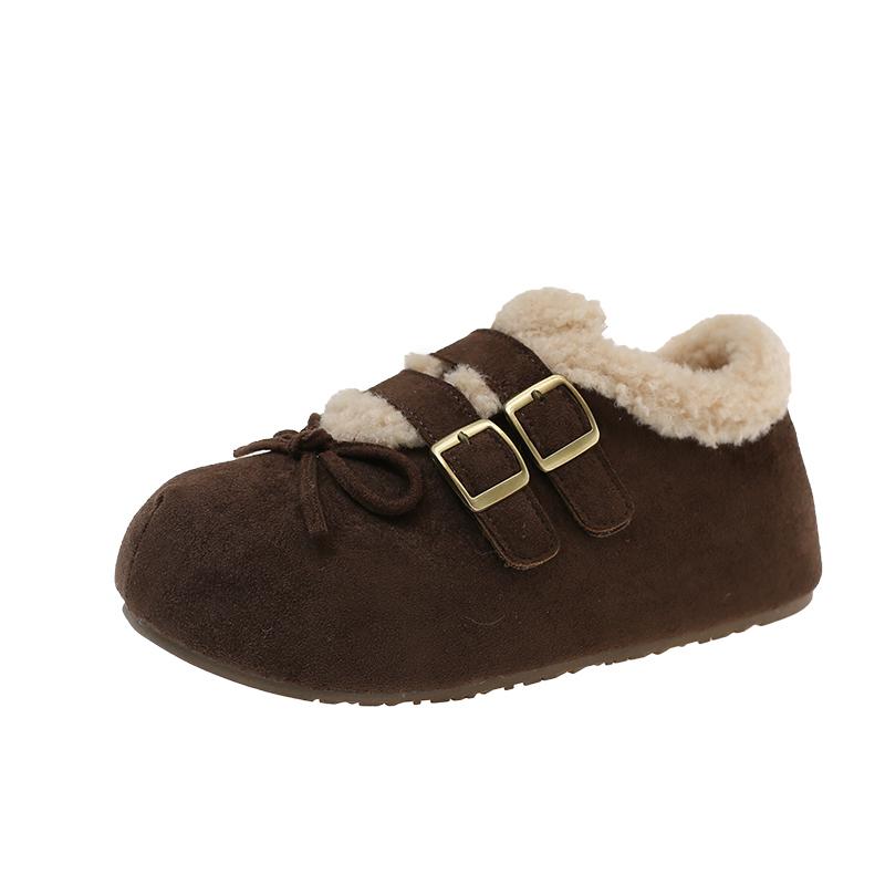 Round Toe Lace-Up Snow Boots Winter New Suede Buckle Soft Sole Anti-Slip Wear-Resistant Booties 35
Round Toe Lace-Up Snow Boots Winter New Suede Buckle Soft Sole Anti-Slip Wear-Resistant Booties 35