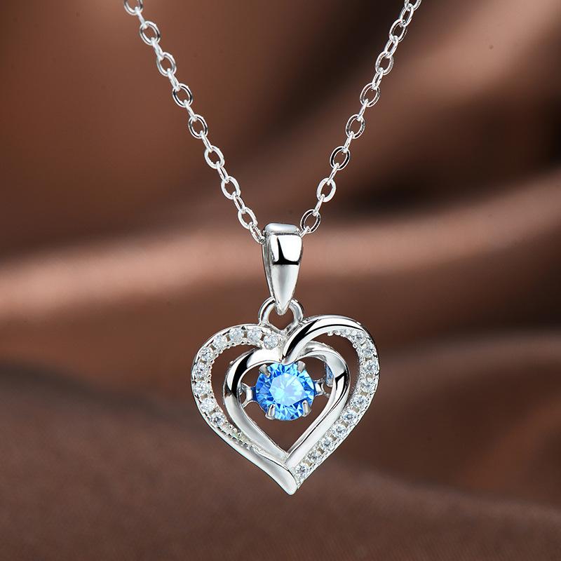 Heart of the Ocean Light Valentine s Gift Heart Zircon Pendant S925 Sterling Silver Necklace for Women 925 синій
Heart of the Ocean Light Valentine s Gift Heart Zircon Pendant S925 Sterling Silver Necklace for Women 925 синій