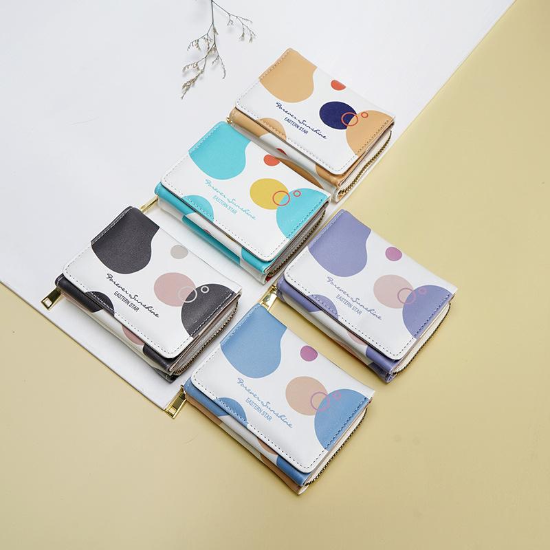 Enyibe s new Weila women s wallet multi-color splicing student short change bag multi-functional change clip чорний
Enyibe s new Weila women s wallet multi-color splicing student short change bag multi-functional change clip чорний