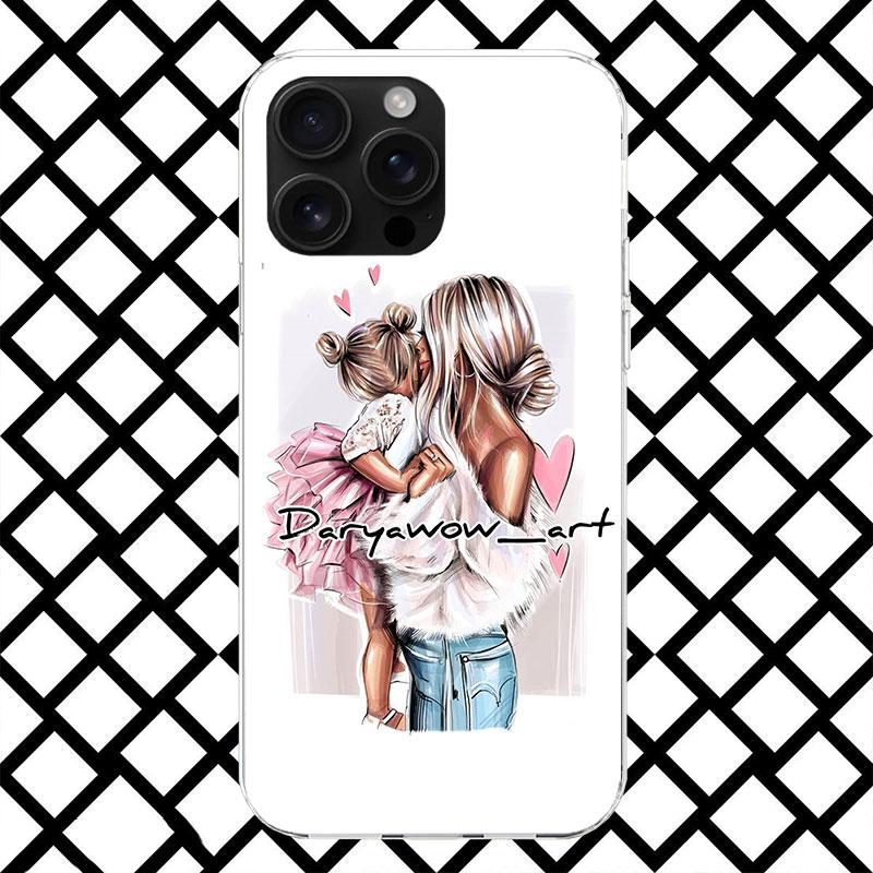 Mom Baby Girls Phone Case for iPhone 17 Air 16 16E 15 14 Plus 13 Mini 12 11 Pro Max 7 8 + SE 2020 Soft Cover Fundas 17 Air 16 16 iPhone 17 Pro Max
Mom Baby Girls Phone Case for iPhone 17 Air 16 16E 15 14 Plus 13 Mini 12 11 Pro Max 7 8 + SE 2020 Soft Cover Fundas 17 Air 16 16 iPhone 17 Pro Max