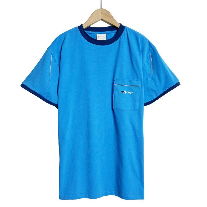 Foreign Trade European and American Overplus Order Cotton Cargo round Neck T-shirt Polo Shirt Plus size Reflective Underarm Breathable Soft
Foreign Trade European and American Overplus Order Cotton Cargo round Neck T-shirt Polo Shirt Plus size Reflective Underarm Breathable Soft
