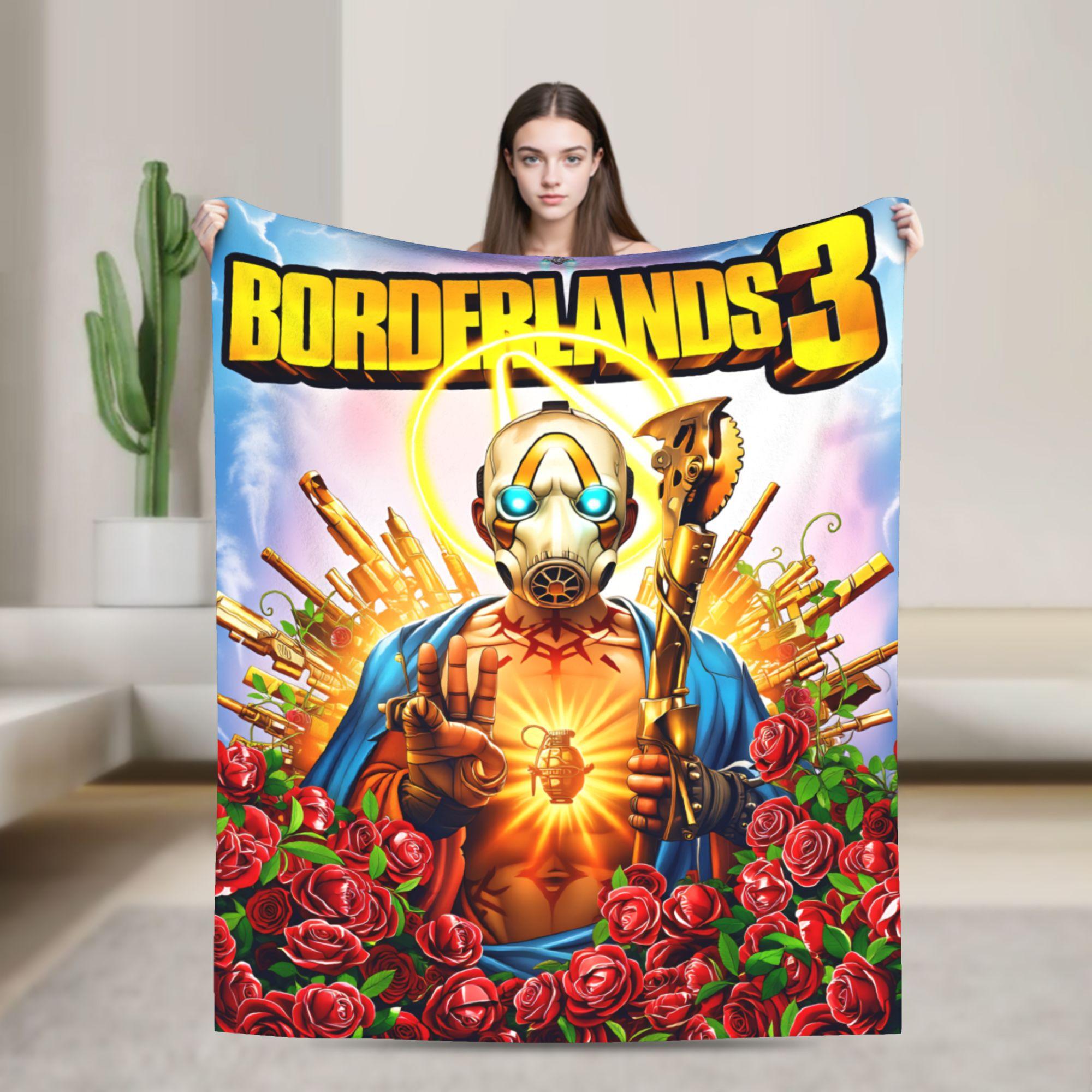 B-Borderlands 2 Cool Game Blanket Quality Super Warm Throw Blanket Autumn Picnic Home Decor Graphic Bedspread 80x120cm(31x47inch)
B-Borderlands 2 Cool Game Blanket Quality Super Warm Throw Blanket Autumn Picnic Home Decor Graphic Bedspread 80x120cm(31x47inch)