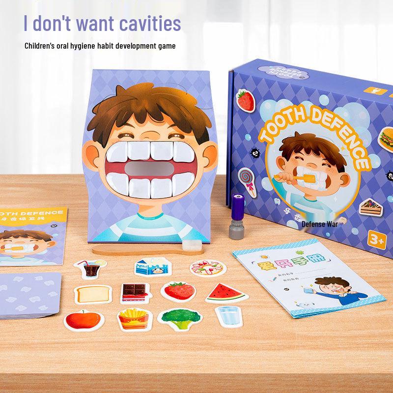 Kids Toothbrushing Game: Fun Educational Toy for Developing Oral Hygiene Habits, Ages 3+
Kids Toothbrushing Game: Fun Educational Toy for Developing Oral Hygiene Habits, Ages 3+