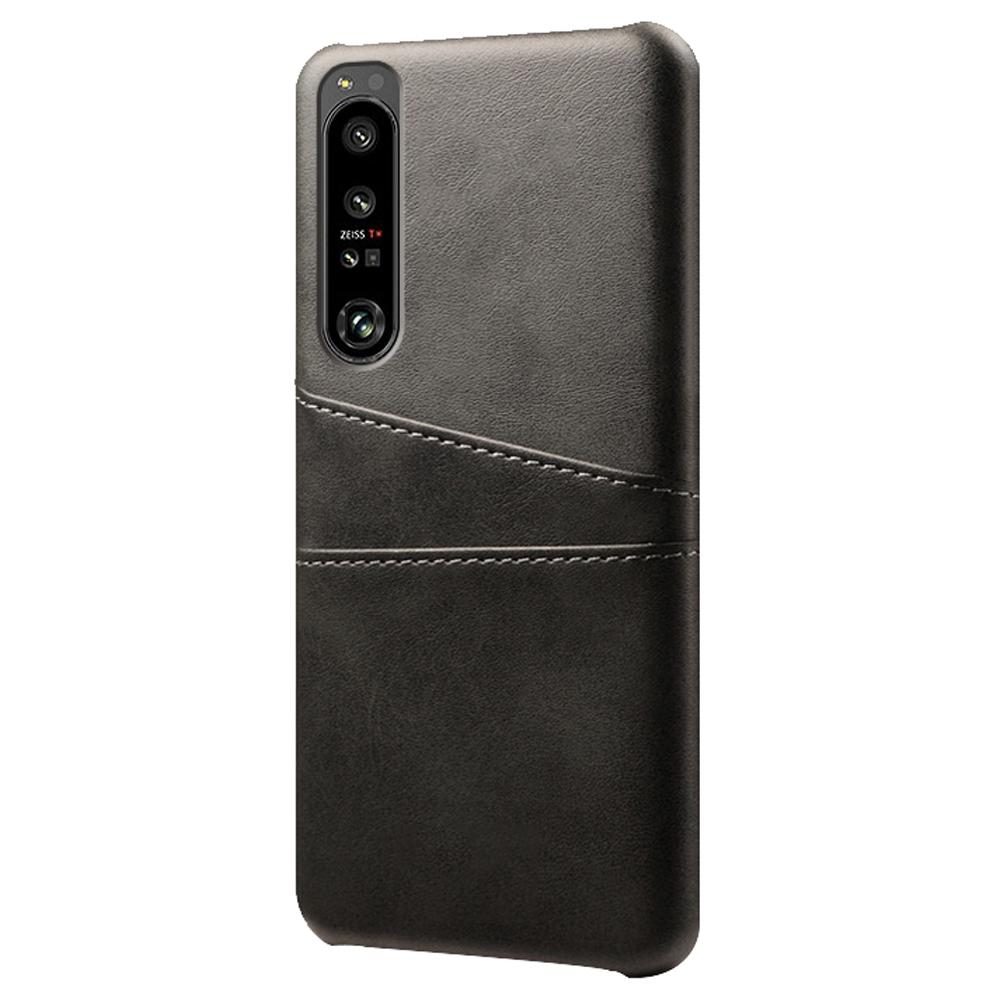 For Sony Xperia 1 IV Anti-scratch Phone Case with Card Slots Phone Protector PU Leather Coated Hard PC Cover Case Black
For Sony Xperia 1 IV Anti-scratch Phone Case with Card Slots Phone Protector PU Leather Coated Hard PC Cover Case Black