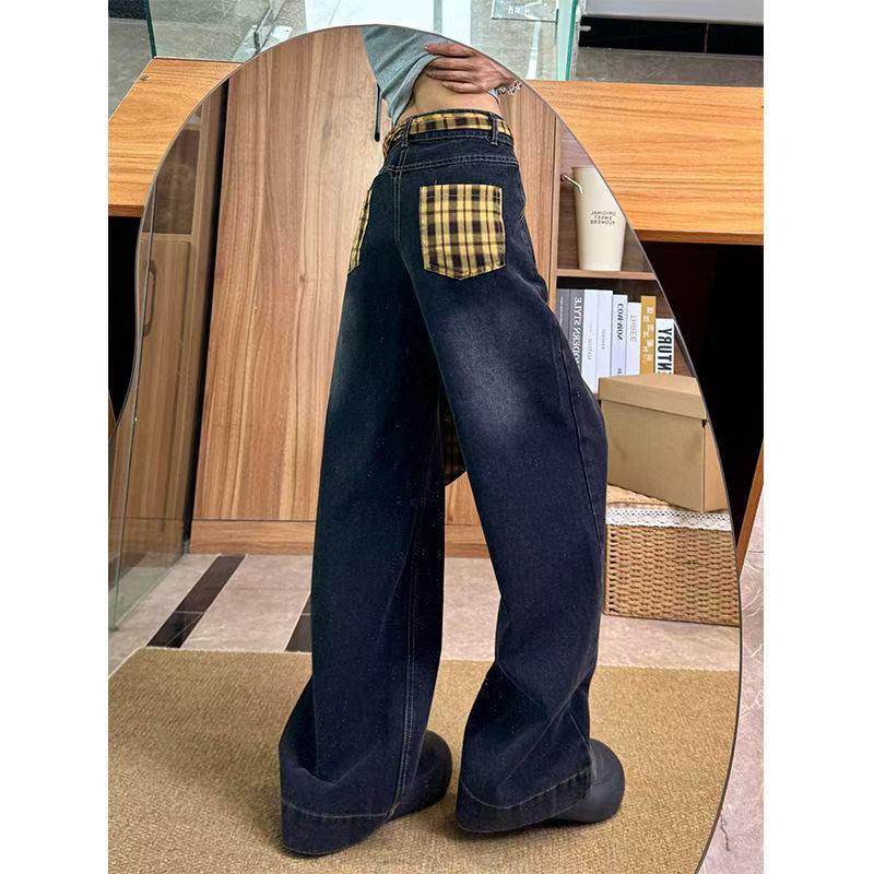 Women s High-Waisted Wide-Leg Retro Blue Jeans, Summer-Weight, Pear-Fit M темно-сірий колір
Women s High-Waisted Wide-Leg Retro Blue Jeans, Summer-Weight, Pear-Fit M темно-сірий колір