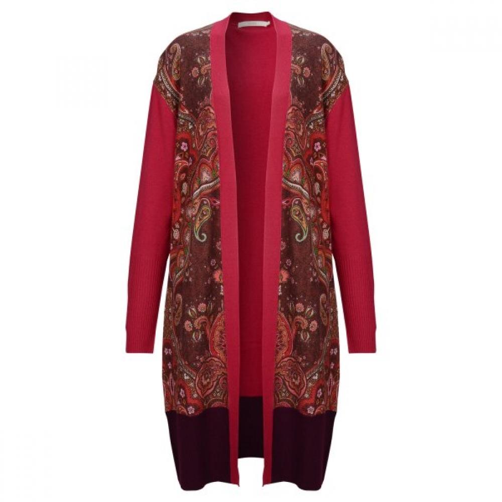 Oilily Paisley Long Cardigan Owafacg007 Burgundy (26)/M(66)
Oilily Paisley Long Cardigan Owafacg007 Burgundy (26)/M(66)