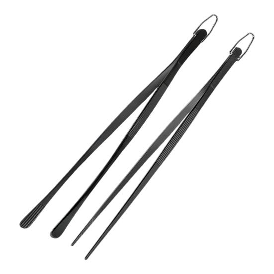 2 шт. кухонные щипцы для приготовления пищи 12 дюймов зажим для еды из нержавеющей стали тонкие пинцеты с зазубренными кончиками для шеф-повара гриля барбекю пасты салата 1 Set чёрный
2 шт. кухонные щипцы для приготовления пищи 12 дюймов зажим для еды из нержавеющей стали тонкие пинцеты с зазубренными кончиками для шеф-повара гриля барбекю пасты салата 1 Set чёрный