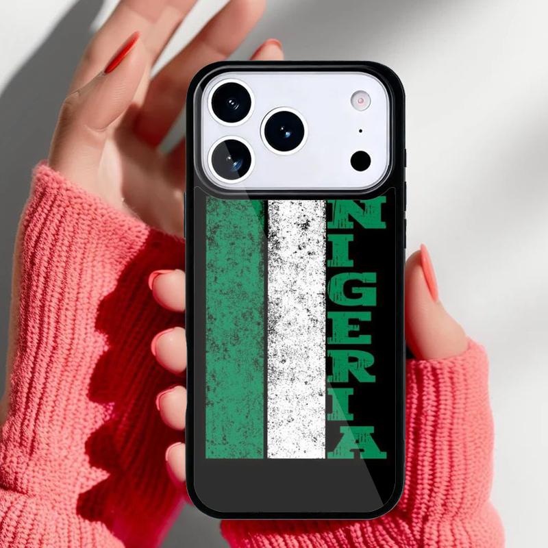 Nigerian flag Phone Case for iPhone 17 Air 16e 15 14 13 Pro Max Back Cover for 12 11 Pro Coque iPhone17 Pro
Nigerian flag Phone Case for iPhone 17 Air 16e 15 14 13 Pro Max Back Cover for 12 11 Pro Coque iPhone17 Pro