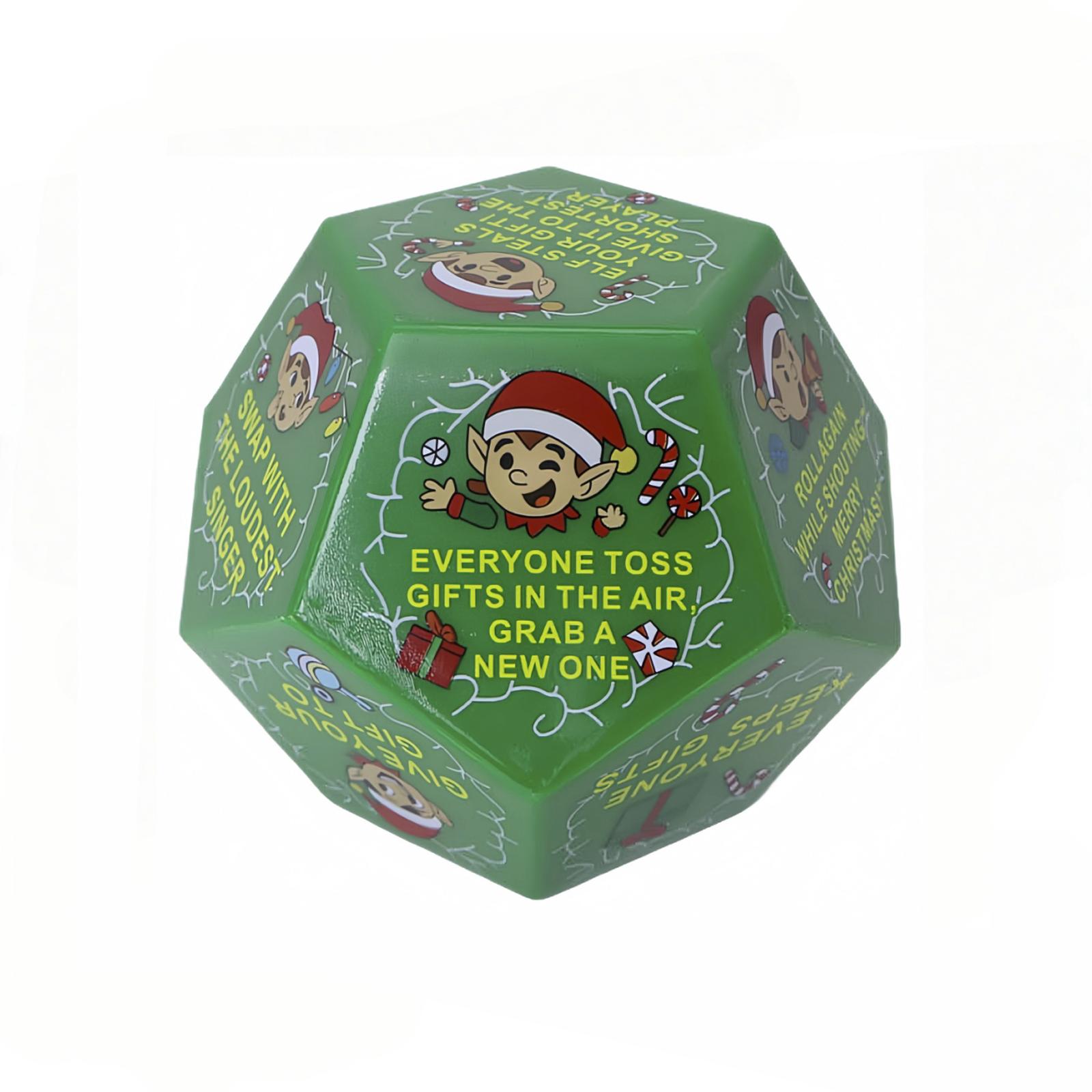 2026 New Christmas Gift Exchange Dice 12 Sided Christmas Party Game Props Multiple Rules Office Family Holiday Party Supplies
2026 New Christmas Gift Exchange Dice 12 Sided Christmas Party Game Props Multiple Rules Office Family Holiday Party Supplies