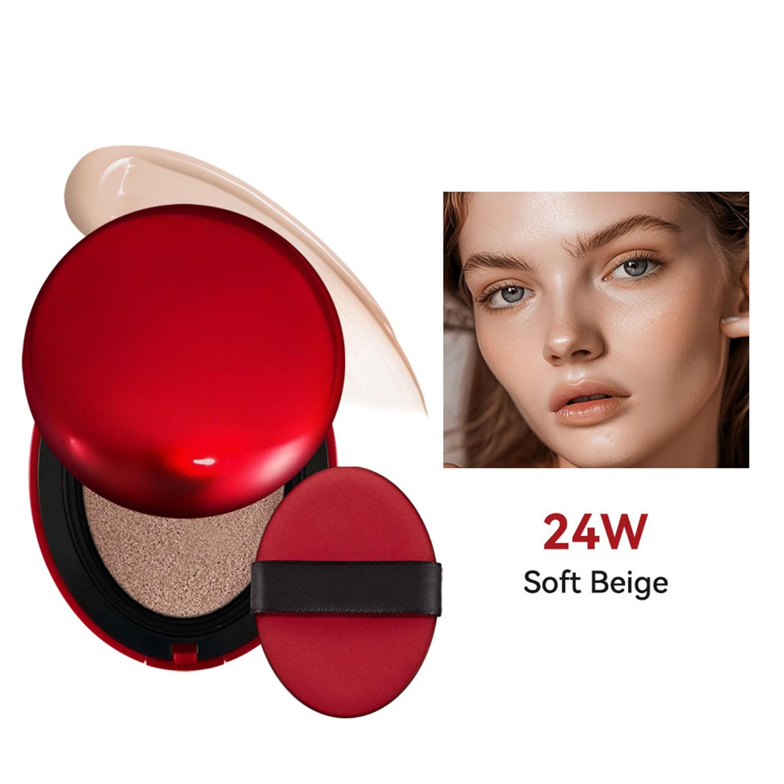 Red Cushion Foundation Lightweight Non Floating Powder Concealer Waterproof Cushion Lightweight Cover Semi Cushi One Size
Red Cushion Foundation Lightweight Non Floating Powder Concealer Waterproof Cushion Lightweight Cover Semi Cushi One Size