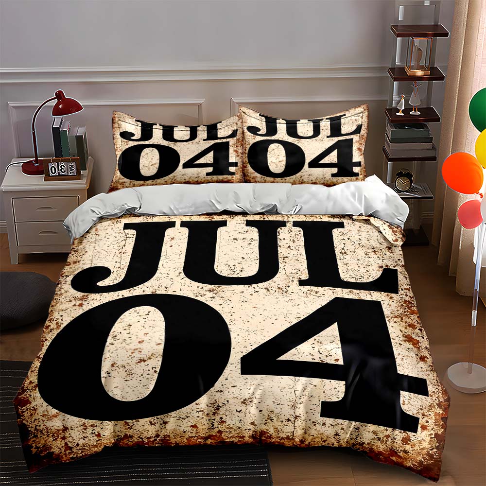 Bold, vintage, typography. Bedding Duvet cover sets Duvet covers Pillowcases gifts (1 * Duvet Cover 2 * Pillowcases, without duvet insert) 135x200cm
Bold, vintage, typography. Bedding Duvet cover sets Duvet covers Pillowcases gifts (1 * Duvet Cover 2 * Pillowcases, without duvet insert) 135x200cm