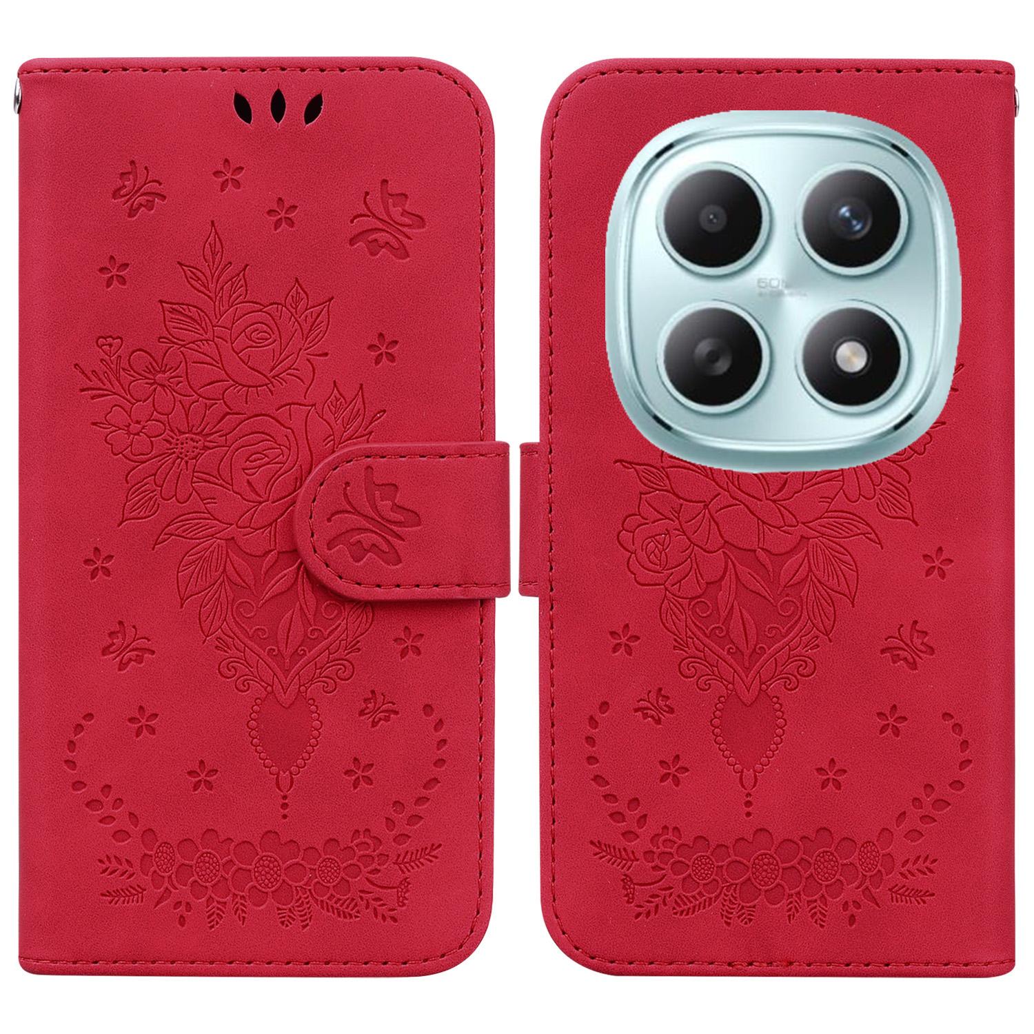 Для Xiaomi Poco M8 5G/Redmi Note 15 5G (Глобальний) Чохол Гаманець з PU шкіри з відбитком метелика та квітки, чохол для телефону зі шнурком
Для Xiaomi Poco M8 5G/Redmi Note 15 5G (Глобальний) Чохол Гаманець з PU шкіри з відбитком метелика та квітки, чохол для телефону зі шнурком