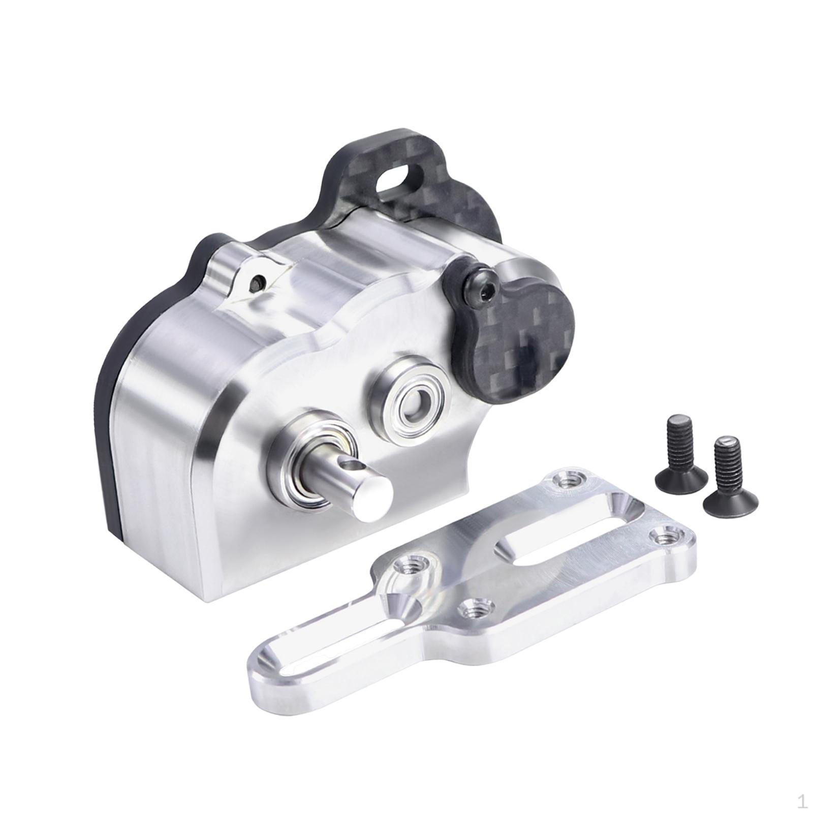 Gearbox Transmission Upgrade Replace Parts Quiet Compact Ultralight with Gear for 1/10 Scale срібний
Gearbox Transmission Upgrade Replace Parts Quiet Compact Ultralight with Gear for 1/10 Scale срібний