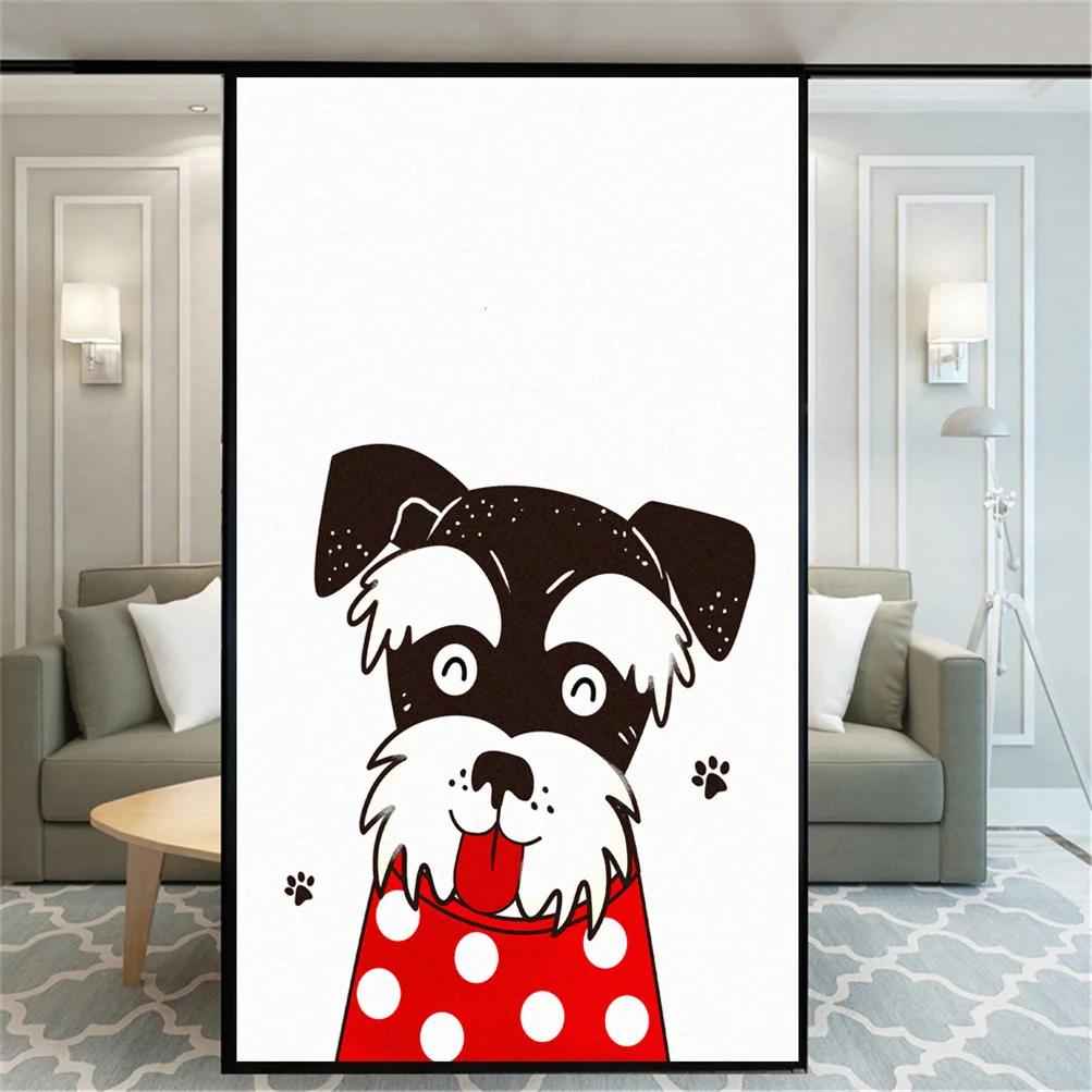Static Cling Privacy Windows Film Decorative Cute Dog Stained Glass Window Stickers Frosted Window Tint Film (as the picture,40x60cm WxH)
Static Cling Privacy Windows Film Decorative Cute Dog Stained Glass Window Stickers Frosted Window Tint Film (as the picture,40x60cm WxH)