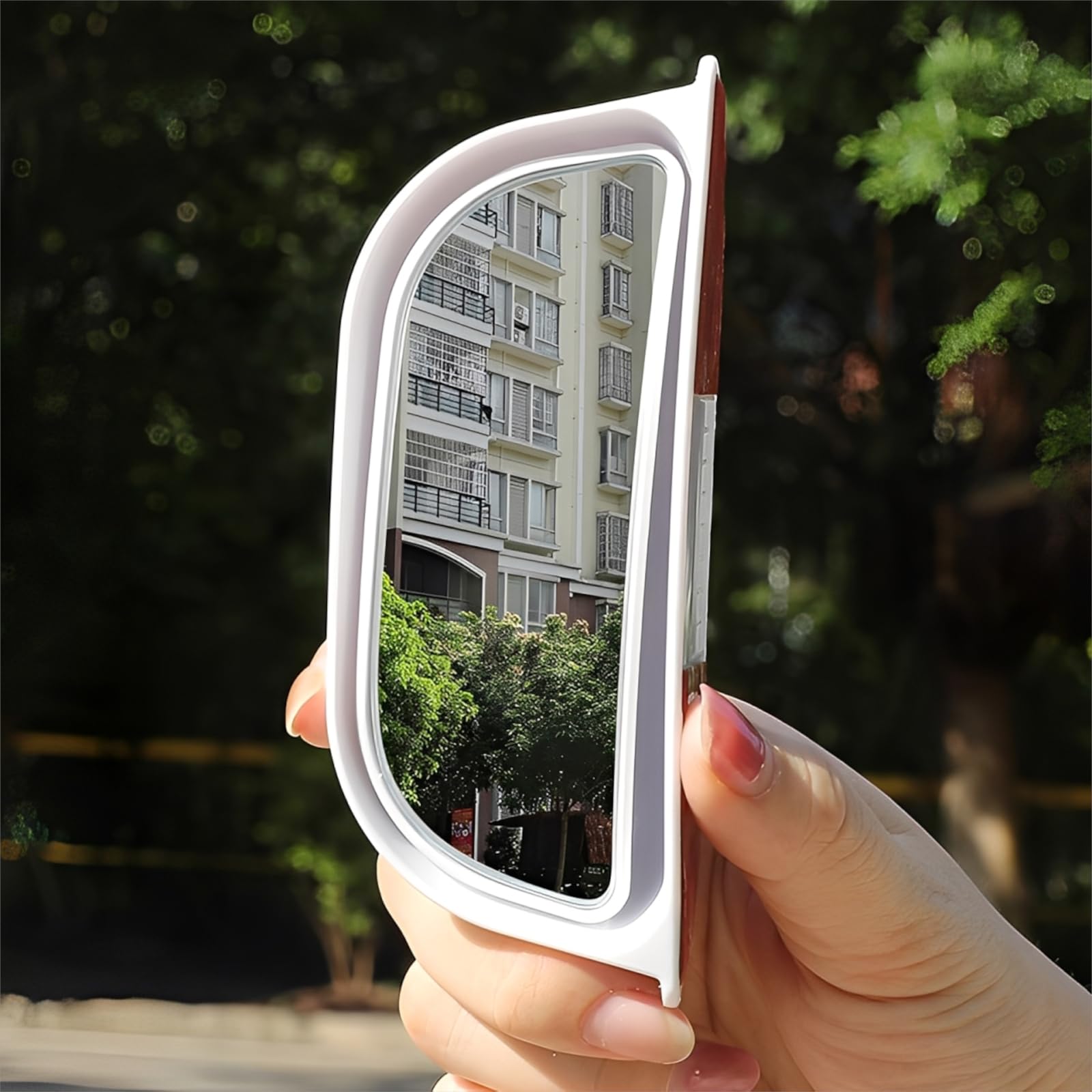 Flatland Side Set of Adjustable for Blind Universal Sliding Mirrors, 2, Angle, Spots, Fit, Doors, etc. (White)
Flatland Side Set of Adjustable for Blind Universal Sliding Mirrors, 2, Angle, Spots, Fit, Doors, etc. (White)