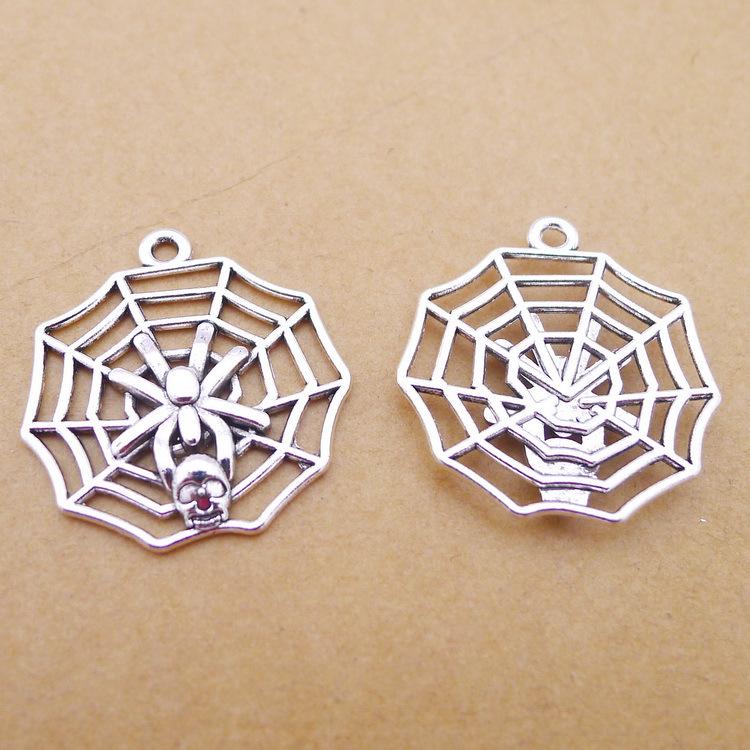 Antique Silver Alloy Spiderweb Jewelry Accessories, 30x27mm, Vintage, 100pcs, 2.8g Each античний срібного кольору
Antique Silver Alloy Spiderweb Jewelry Accessories, 30x27mm, Vintage, 100pcs, 2.8g Each античний срібного кольору