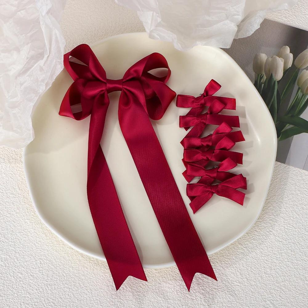 7 шт./набор Элегантные длинные атласные ленты Банты Лента Зажим для волос Однотонные заколки для волос Заколка для волос Ретро Повязка на голову Зажимы для девочек Аксессуары для волос
7 шт./набор Элегантные длинные атласные ленты Банты Лента Зажим для волос Однотонные заколки для волос Заколка для волос Ретро Повязка на голову Зажимы для девочек Аксессуары для волос