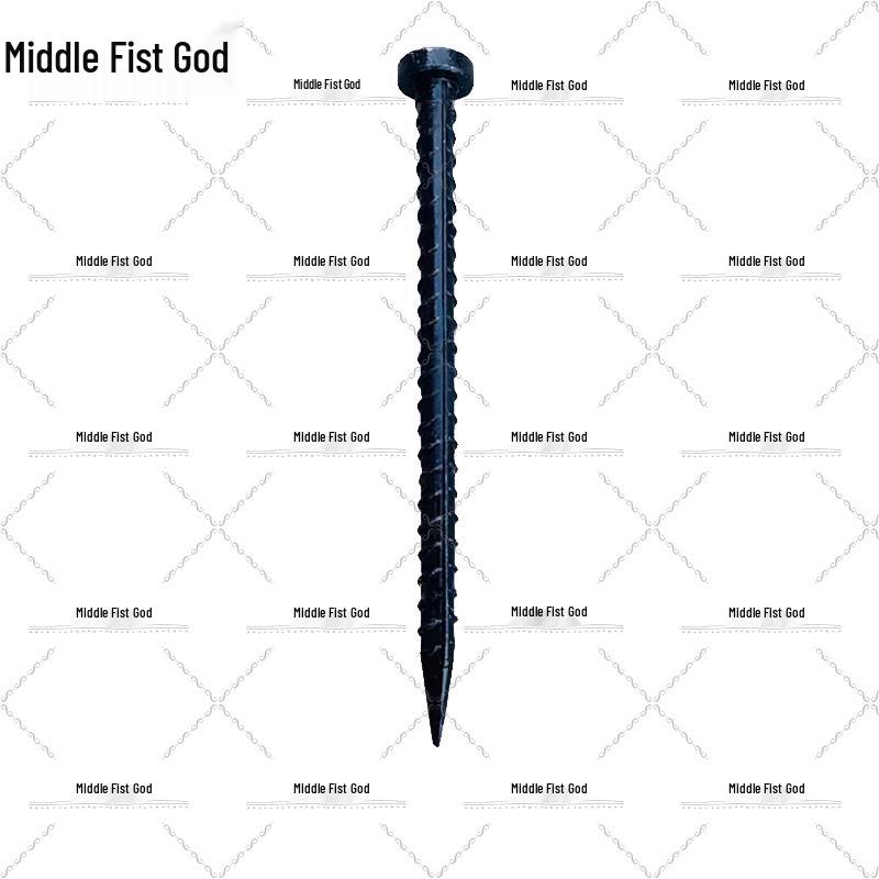 Outdoor Threaded Steel Tent Peg
Outdoor Threaded Steel Tent Peg