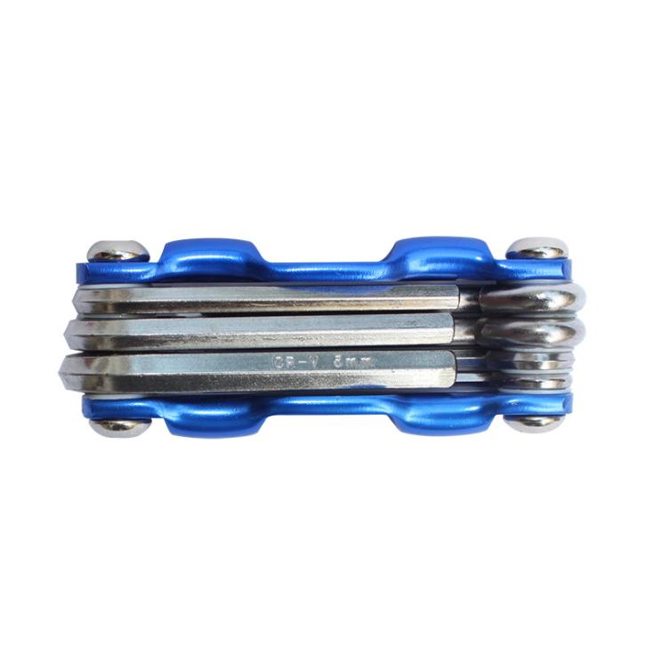 Lightweight Portable 7 in 1 Mountain Bike Cycling Multi Repair Tools Kit Bicycle Repaire Set Spoke Hex en Wrench Screwdrivers синій
Lightweight Portable 7 in 1 Mountain Bike Cycling Multi Repair Tools Kit Bicycle Repaire Set Spoke Hex en Wrench Screwdrivers синій