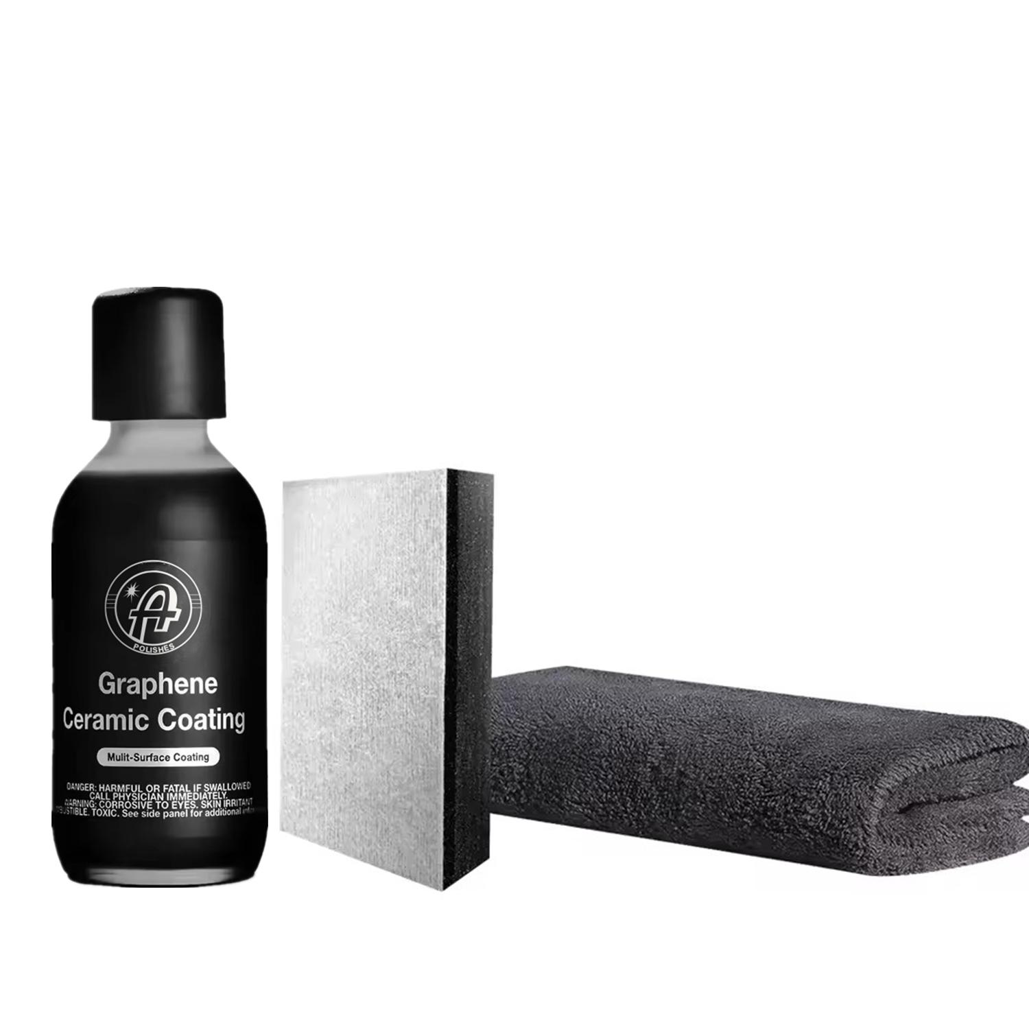 Graphene Ceramic Coating 10H for Cars 7+ Years of Protection Apply After Car Wash Clay Bar Car Buffer Polisher Boat Motorcycle
Graphene Ceramic Coating 10H for Cars 7+ Years of Protection Apply After Car Wash Clay Bar Car Buffer Polisher Boat Motorcycle