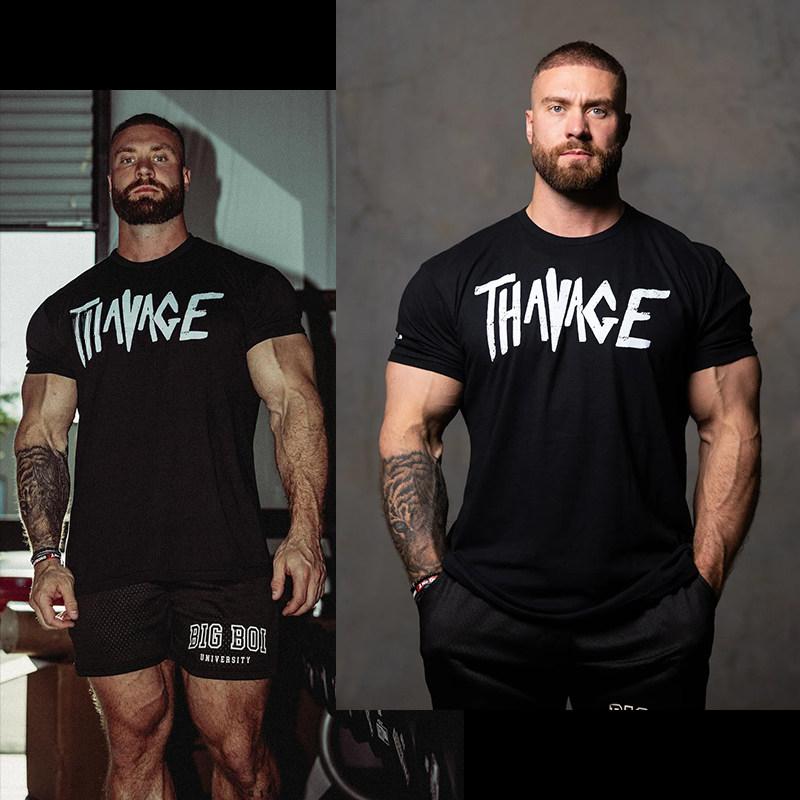 THAVAGE Chris Fitness Training Gym Leisure TShirt Mens and Womens Luxury Brand Top 2026 New M
THAVAGE Chris Fitness Training Gym Leisure TShirt Mens and Womens Luxury Brand Top 2026 New M