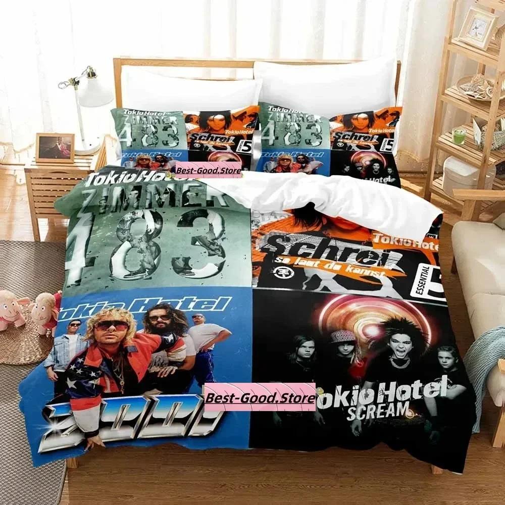 Hip Hop Tokio Hotel Beding Set Printed Bed Linen Sets With Pilowcase Bed Soft Duvet Cover Soft Single Double Quen Super King-Sized Dimensionsd 120*200cm Single
Hip Hop Tokio Hotel Beding Set Printed Bed Linen Sets With Pilowcase Bed Soft Duvet Cover Soft Single Double Quen Super King-Sized Dimensionsd 120*200cm Single