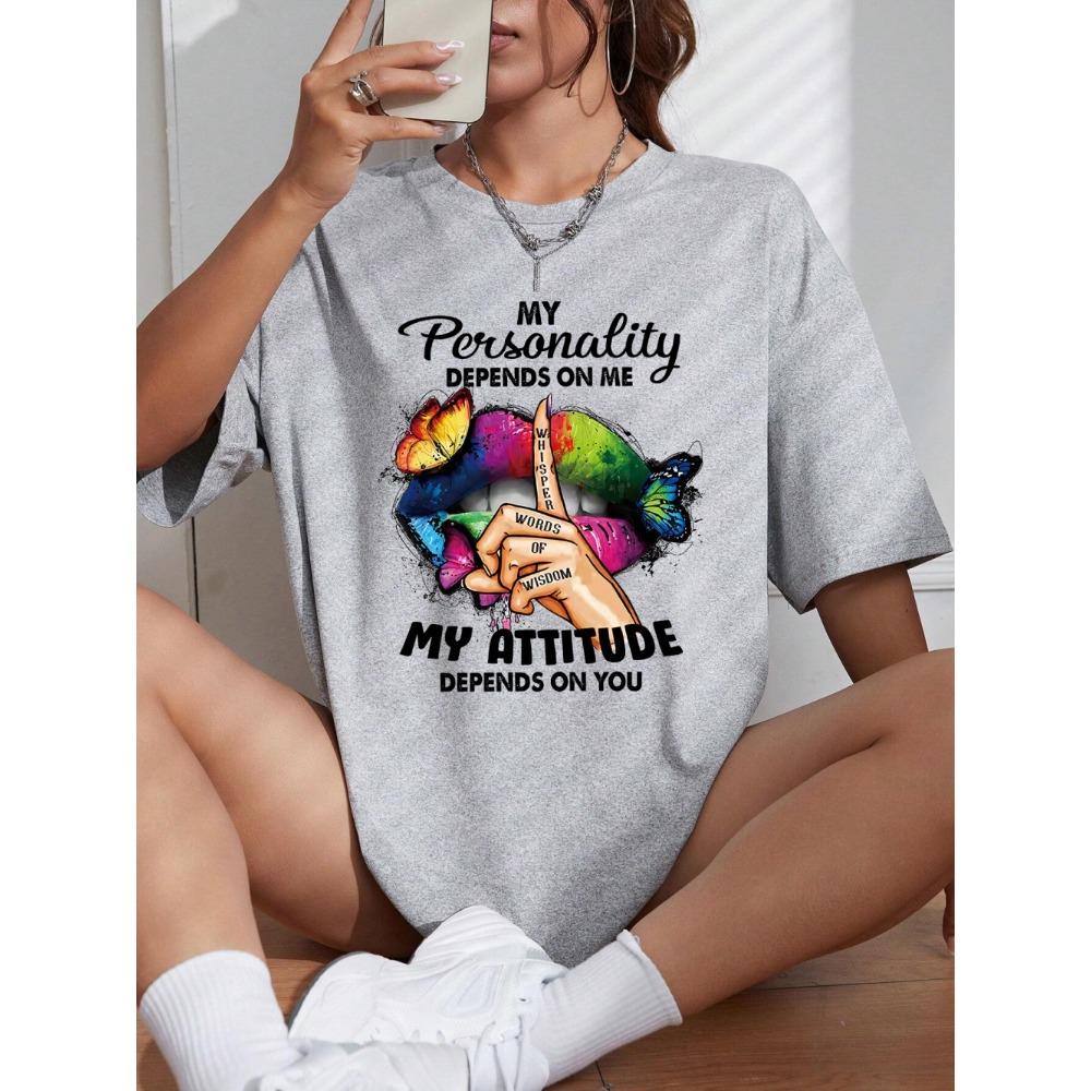 Painted Lips And Hands T-Shirt Women Casual Cotton T Shirt Soft Street Short Sleeve Fashion Comfortable Tops Female S
Painted Lips And Hands T-Shirt Women Casual Cotton T Shirt Soft Street Short Sleeve Fashion Comfortable Tops Female S