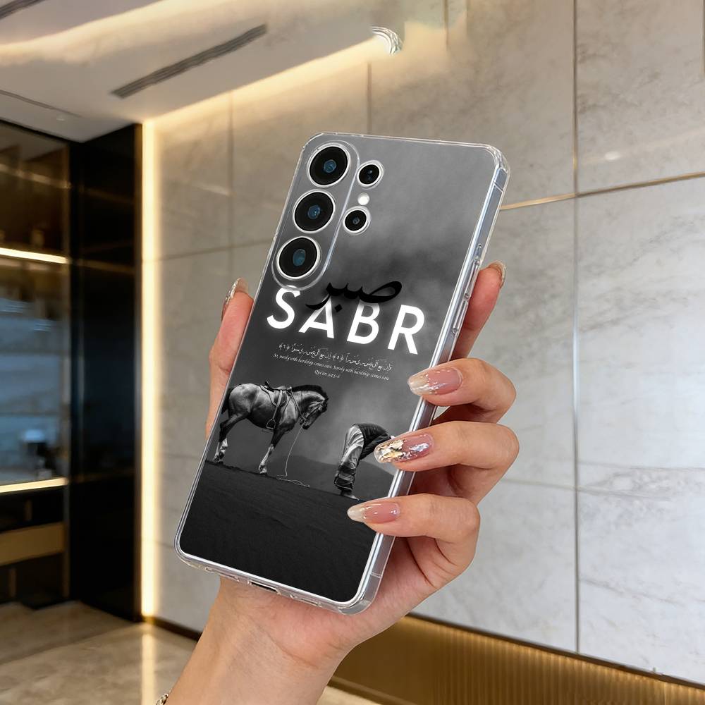 Quran -Sabr Islam -Patience Phone Case For Samsung S25,S24,S21,S22,S23,S30,Ultra,S20,Plus,Fe,Lite Transparent Cover Samsung S24Plus
Quran -Sabr Islam -Patience Phone Case For Samsung S25,S24,S21,S22,S23,S30,Ultra,S20,Plus,Fe,Lite Transparent Cover Samsung S24Plus