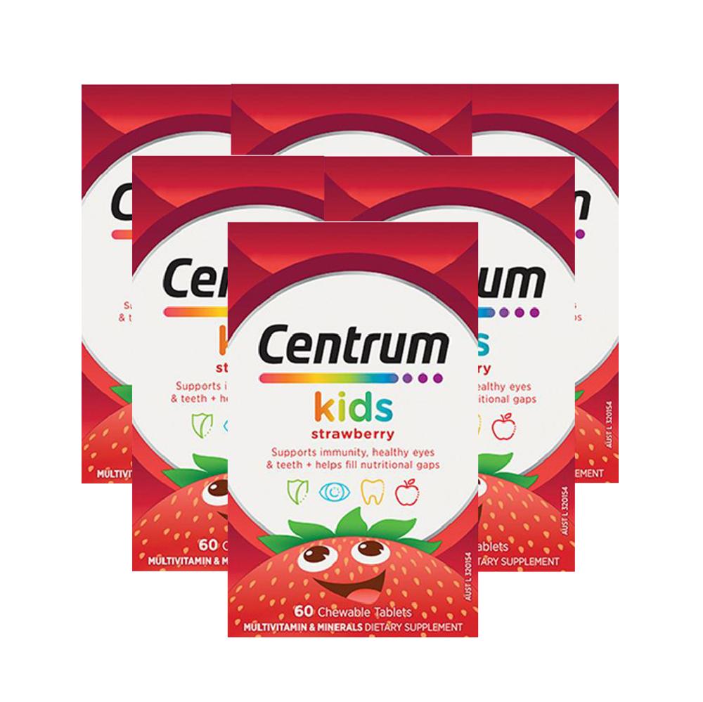 Centrum Kids Multi Vitamin 60 Strawberry Tablets 6ea
Centrum Kids Multi Vitamin 60 Strawberry Tablets 6ea