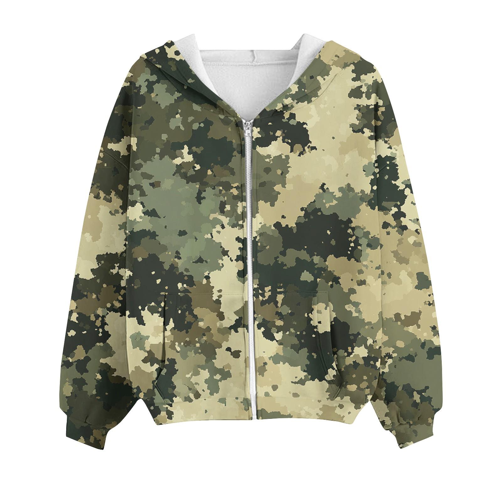 Толстовка с капюшоном на молнии для женщин с длинным рукавом, свободные толстовки для женщин, куртка с карманами, модная одежда на осень XL
Толстовка с капюшоном на молнии для женщин с длинным рукавом, свободные толстовки для женщин, куртка с карманами, модная одежда на осень XL