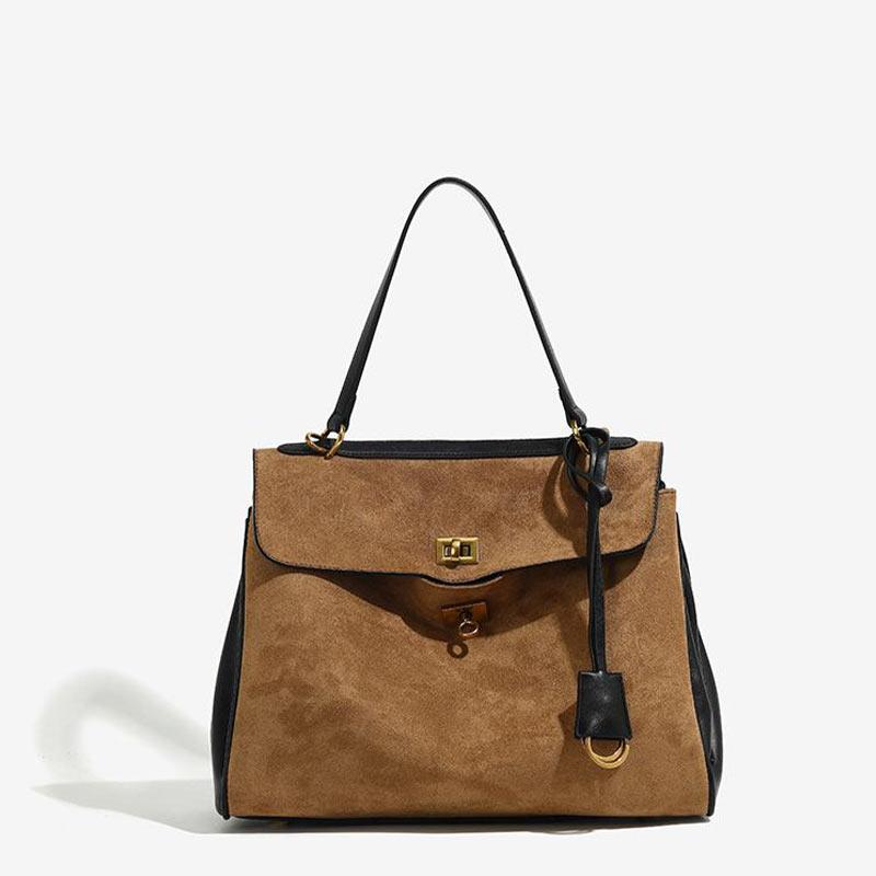Brand Frosted Leather Tote Rodeo Bag Large Capacity Handbag For Women With Lock Handheld Shoulder Crossbody Briefcase Work Bags 33x10x23cm
Brand Frosted Leather Tote Rodeo Bag Large Capacity Handbag For Women With Lock Handheld Shoulder Crossbody Briefcase Work Bags 33x10x23cm