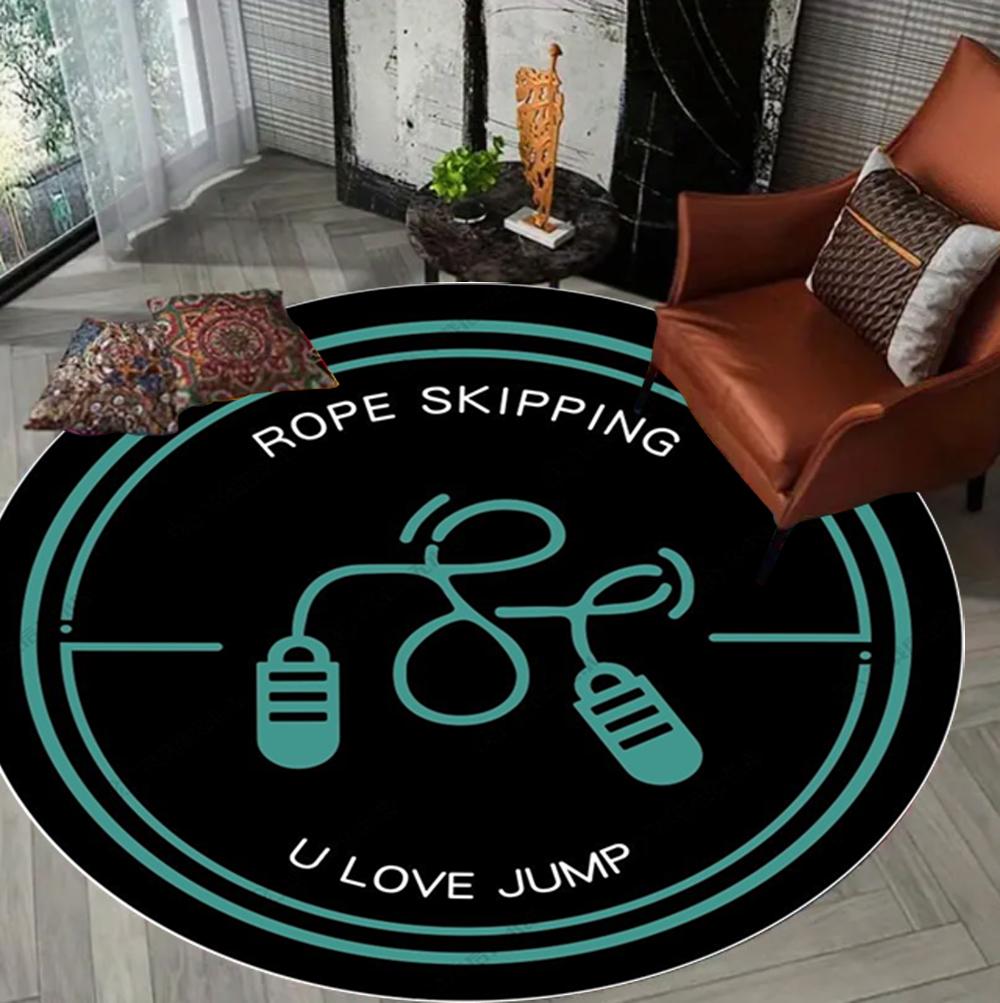 Jump Rope Theme Area Rug Soft Non-Slip Floor Mat with Vibrant Pink Skipping Rope Carpet for Living Room Bedroom Gym Home Decor 60cmx60cm
Jump Rope Theme Area Rug Soft Non-Slip Floor Mat with Vibrant Pink Skipping Rope Carpet for Living Room Bedroom Gym Home Decor 60cmx60cm